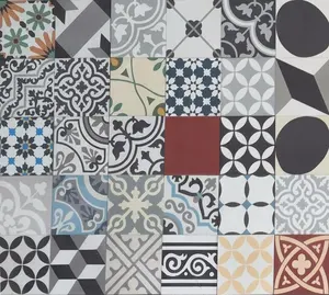 Building Material Tiles for Floor Encaustic Handmade Cement Tiles Has Good Thermal Insulation