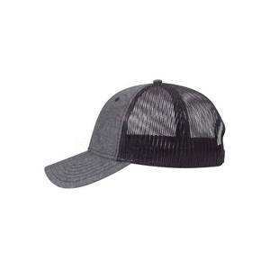 รับผลิตหมวก Trucker แบบขายส่ง OEM ตามสั่ง พร้อมแผงตาข่ายระบายอากาศ รับผลิตหมวกแบบ Private Label จำนวนมาก - Product Image 4