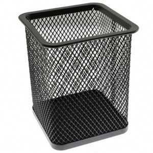 Organizador de Escritorio Metálico con Malla Cuadrada para Tazas, Bolígrafos y Lápices - Product Image 2