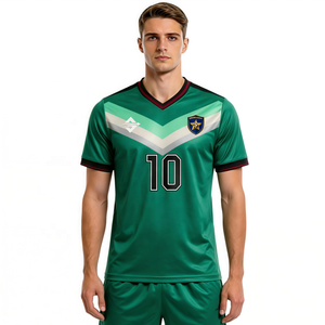 Camiseta de Fútbol 2026 Personalizada con Transferencia Térmica, Uniforme de Equipo Transpirable de Secado Rápido, Ropa de Entrenamiento de Fútbol Juvenil - Product Image 4