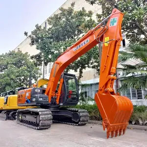 ZX120 mesin ekskavator perayap cat asli mesin penggali hitachi bekas impor Jepang ZX120