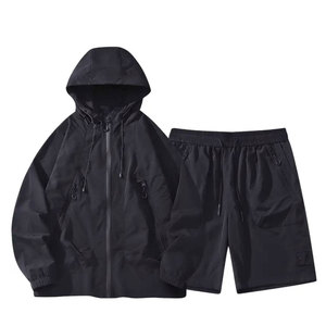 Conjunto de Pantalones Cortos Cortavientos para Hombre, Diseñado para una Comodidad Duradera y un Rendimiento Versátil, la Elección Diaria - Product Image 3
