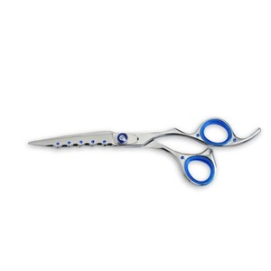 Ciseaux de barbier professionnels en acier inoxydable, qualité A+, design pour droitiers, lame à pointe arrondie, les plus vendus - Product Image 5