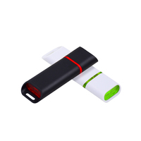 Flash Drive Portabel USB 2.0/3.0 Kecepatan Tinggi 4GB hingga 128GB U Disk Plastik Pendrive Produk Baru