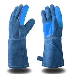 Hot Selling New Fashion High Quality Leather Welder Working <b>Gloves</b> Best Edition Most Demanded Article Hand Safety Welding <b>Gloves</b> - Product Image 2