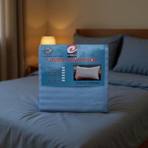 Housse de coussin et taie d'oreiller bleue 45x135 cm FUNDA ALMOHADA Catégorie de produit - Product Image 2