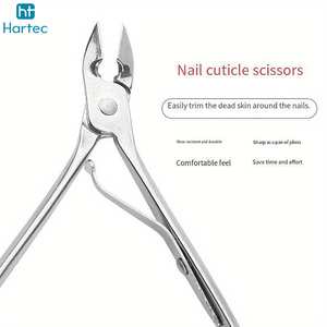 Nouveauté : Coupe-ongles professionnels en acier inoxydable avec lame incurvée et tranchante pour la coupe des ongles des doigts, usage adulte, design simple - Product Image 4