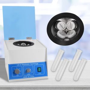 Centrífuga Eléctrica Portátil de Sobremesa, 4000 RPM, 110V, 60Hz, 100ml, 4 Tubos, con Temporizador y Control de Velocidad - Product Image 1