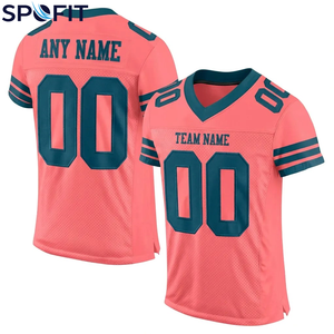 Camiseta de Fútbol Americano Personalizada para Hombre, Uniforme de Equipo con Nombre y Número, Secado Rápido, Ropa Americana, Camiseta de Fútbol al Por Mayor - Product Image 1