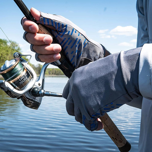 Guantes de Pesca Tácticos Ligeros de Último Diseño, sin Dedos, Unisex, de Alta Calidad, con Protección UV, para Caza y Pesca - Product Image 5