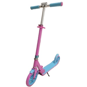 <span class=keywords><strong>Trottinette</strong></span> à roues PU de 200 mm, cadre en métal, avec plateau recouvert de plastique et poignées en TPR - Product Image 1