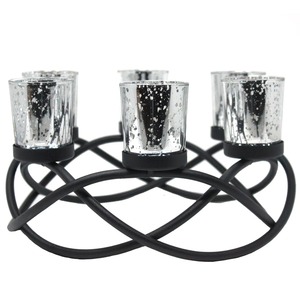 Wooden Lantern Set With <b>Arched</b> Design For Home Decoration - Product Image 4