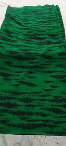Tissu en mousseline tie-dye soudanais 100 % polyester, léger et transparent, pour vêtements féminins et sari - Product Image 2