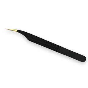 Pince à cils professionnelle sur mesure, pointue, anti-acide, en acier inoxydable, outil de précision pour extensions de cils, logo personnalisé - Product Image 5