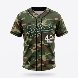 Nouvelles tenues de baseball personnalisées en polyester respirant, uniformes sportifs imprimés, style OEM/ODM, commande en gros disponible - Product Image 1