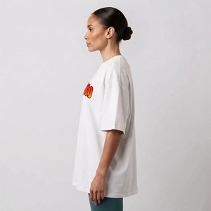 High Quality Hip Hop Style baggy Fit heavyweight Women's T-<b>Shirt</b> 100% Cotton Comfortable Breathable custom logo ladies <b>tee</b> - Product Image 3