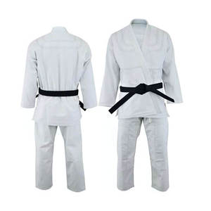 Uniformes de BJJ sur mesure pour adultes, 100% coton polyester, tissu Ripstop 450 GSM, pantalons, uniformes d'entraînement d'arts martiaux, OEM ODM - Product Image 1