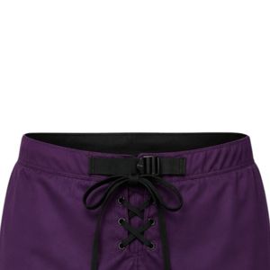 Men Purple Hockey Activewear <b>Shorts</b> <b>Polyester</b> Sports <b>Shorts</b> Athletic Training Wear Team Apparel Outdoor Match Uniform - Product Image 3