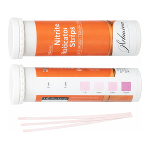 Bandelettes de test de qualité de l'eau pour la détection des nitrites/nitrates sans décoloration 0-25/0-500 ppm - Product Image 2