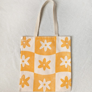 Sac fourre-tout imprimé en coton recyclé naturel sans soufflet, réutilisable pour le shopping, sacs promotionnels personnalisés avec logo, vente en gros, fournisseurs - Product Image 1