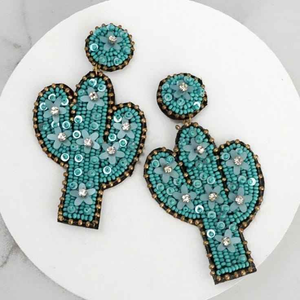 Nuevos pendientes de diseño ovalado en color verde rani para mujer, hechos a mano con cuentas de semillas, estilo TEACHER, pendientes con cuentas decorativas. - Product Image 2