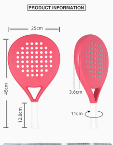 ไม้เทนนิสพาเดลคาร์บอนไฟเบอร์แบบกำหนดเองสำหรับ OEM |   น้ำหนักเบา ทนทาน ระดับมืออาชีพ แกนรังผึ้งหนา 16 มม. ทันสมัย AIR BUZZ - Product Image 3