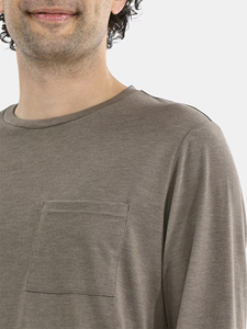 Camisetas de Manga Larga para Hombre, Diseño Personalizado, 100% Algodón, Transpirables, de Alta Calidad, Cómodas, de Secado Rápido, Tejidas, Informales - Product Image 5