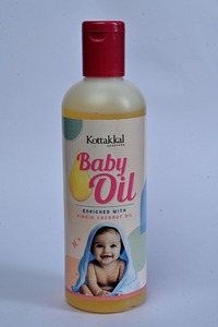 Huile pour bébé Kottakkal enrichie en huile de coco vierge, soin nourrissant pour le corps - Product Image 2