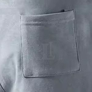 Pantalones Cortos Casuales para Hombre, Ligeros, 100% Algodón, Cómodos, Transpirables, Cintura Elástica con Cordón, Servicio OEM para Venta en Línea - Product Image 5