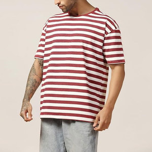 เสื้อยืดโอเวอร์ไซส์ผู้ชายผ้าฝ้าย 100% พิมพ์ลายไมโครไฟเบอร์ ออกแบบโลโก้ของคุณเองได้ เสื้อยืดโอเวอร์ไซส์ผู้ชาย - Product Image 4