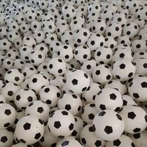 Balón de Fútbol de Entrenamiento al por Mayor, Personalizable con Logotipo Imprimible, Duradero, de PVC y Cuero, Cosido a Máquina, para Entrenamiento al Aire Libre - Product Image 2