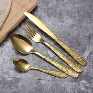 Juego de Cubiertos Metálicos Elegantes que se Adaptan al Estilo de Vida Moderno con Belleza Funcional y Estructura Duradera - Product Image 1
