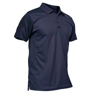 Chemises de golf personnalisées en gros à manches courtes, uniforme professionnel 180 grammes, anti-plis, avec poche, broderie homme - Product Image 4