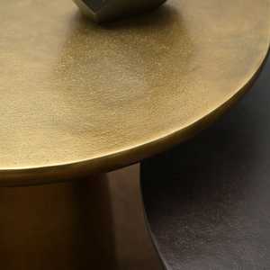 No se Pierda la Moderna Mesa de Consola Redonda con Base de Pedestal, Diseño Minimalista, Muebles Hechos a Mano para Sala de Estar - Product Image 4