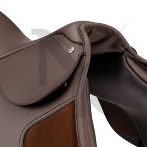 English Dressage Saddle Premium Cowhide Leather Close Contact Horse Racing Saddle English horse racing products from India - Product Image 6