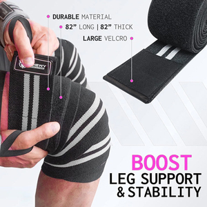 Top Quality Weightlifting <b>Knee</b> Wraps Custom Logo Elastic Bodybuilding Powerlifting Weightlifting <b>Knee</b> Wraps Available. - Product Image 6