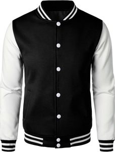 Men's Casual Baseball Leather Street Plus Coats New Embroidered Letter Thin Windbreaker Hip Hop Style Loose <b>Jacket</b> - Product Image 3