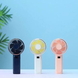 Ventilateur portable de poche 1200mAh 180 °   Ventilateurs pliables rechargeables par USB avec affichage à 6 vitesses réglables et batterie externe - Product Image 5