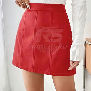 Women Genuine Leather Casual Midi <b>Skirt</b> High Waist Pencil Party <b>Office</b> Wear Smooth Elegant Fashion Modern Daily Design - Product Image 3
