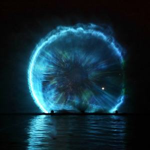 Horticlub - Lumières de danse musicales RGB colorées pour l'extérieur - Décoration de piscine - Spectacle de fontaines d'eau - Design moderne - Acier inoxydable - Product Image 3