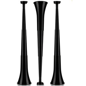 Trompeta Vuvuzela de Latón Fácil de Sostener, con 3 Válvulas de Pistón, Tono BB, Ligera, para Animación Deportiva, Bordes Pulidos, Inodora, para Aficionados, Bares y Eventos - Product Image 3