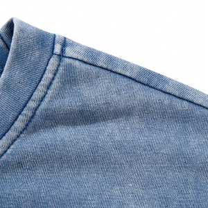 Camiseta Oversize Moderna para Hombre y Mujer, Lavada al Ácido, Personalizable, Estilo Urbano Vintage para Mercados Minoristas - Product Image 4