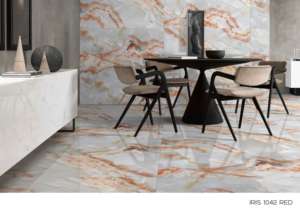 Azulejo de Porcelana Bright Iris 600x1200, Formato Grande, Superficie Pulida Premium, para Pared y Suelo, Diseño Moderno para Interiores y Exteriores Plus - Product Image 3