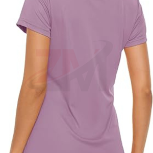 Camiseta de Algodón Grueso para Mujer, con Logotipo Personalizado, Estilo de Marca de Calidad, Informal de Verano, Talla XL, Suministro al por Mayor, Transpirable y Personalizable - Product Image 2