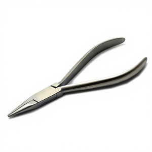 Pince conique en acier inoxydable pour la pose de bijoux, outils d'artisanat DIY - Product Image 1