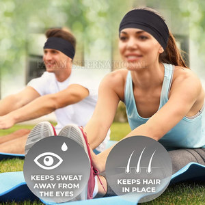 Bandas para la frente para entrenamiento de fuerza y fitness, diseño personalizado, antideslizantes - Product Image 2