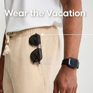 Shorts solides pour hommes durables, 100% coton, tissu à séchage rapide, texture douce, parfaits pour le sport, la salle de sport, la course à pied et les vêtements décontractés de tous les jours - Product Image 3