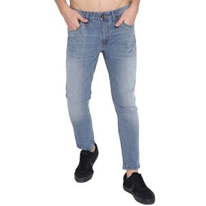 กางเกงยีนส์เอวสูงสำหรับผู้ชายกางเกงผ้าฝ้ายระบายอากาศได้ดีน้ำหนักเบาออกแบบได้ตามต้องการสำหรับทำกิจกรรมกลางแจ้ง - Product Image 1