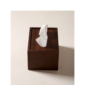 Boîte à mouchoirs vintage en bois, support personnalisé pour mouchoirs en papier, taille standard pour la maison, le salon, le bureau, la coiffeuse - Product Image 2