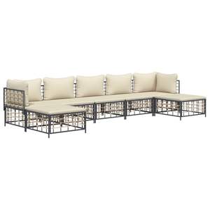Set Lounge da Giardino Antracite Beige - Product Image 3